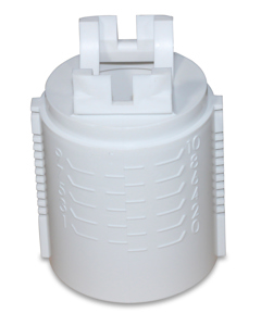 Cylinder inner white for control pan BP/MP330 wo/shut-off